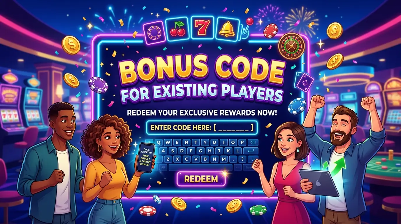 Paradise8 bonus code for existing players